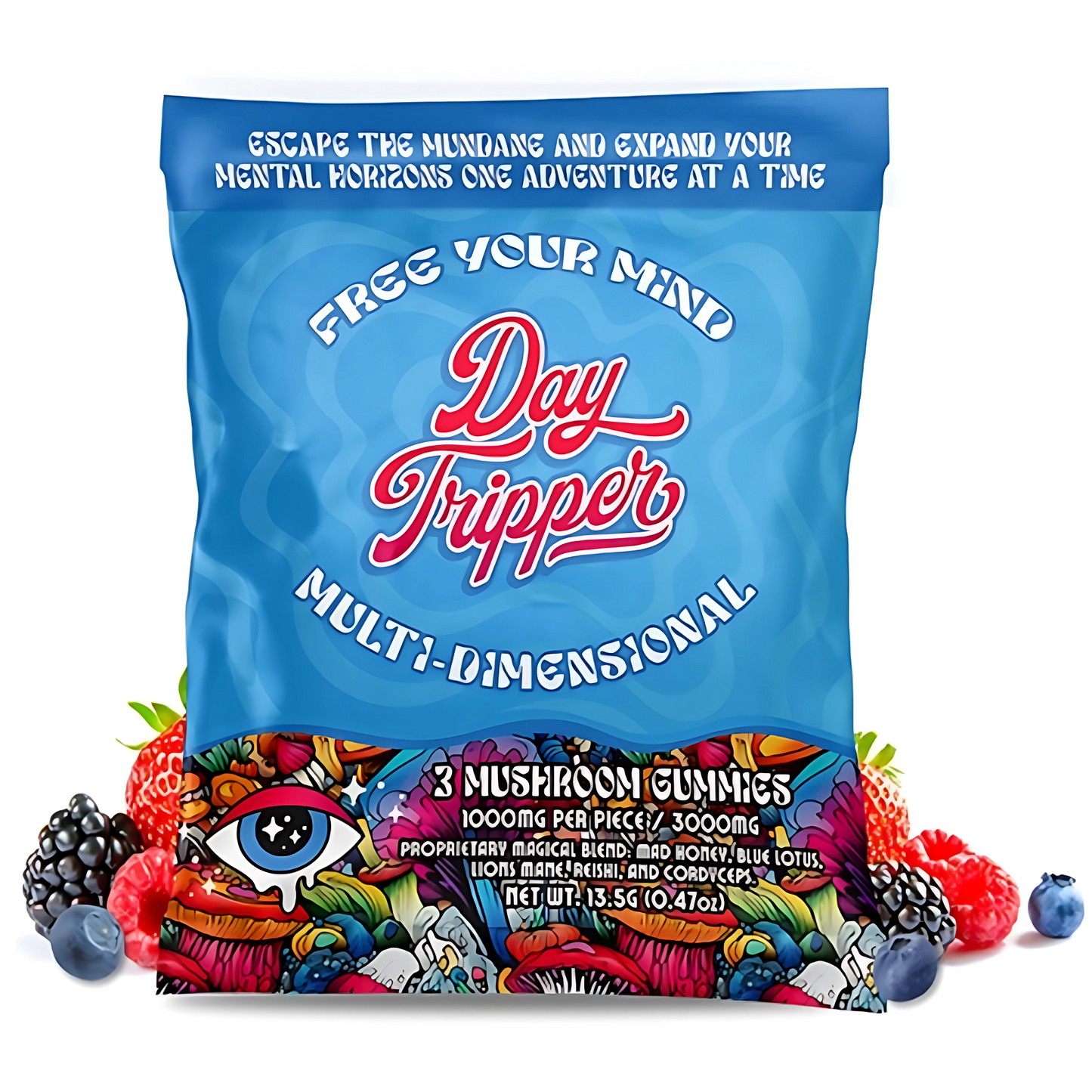 Day Tripper Mushroom Gummies 3ct