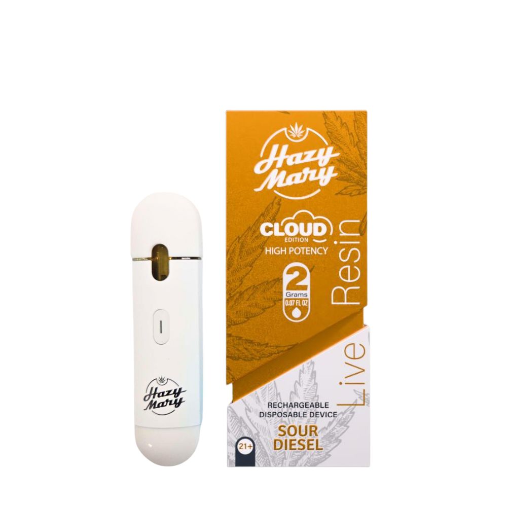 Hazy Mary Live Resin Cloud Edition 2g Vape