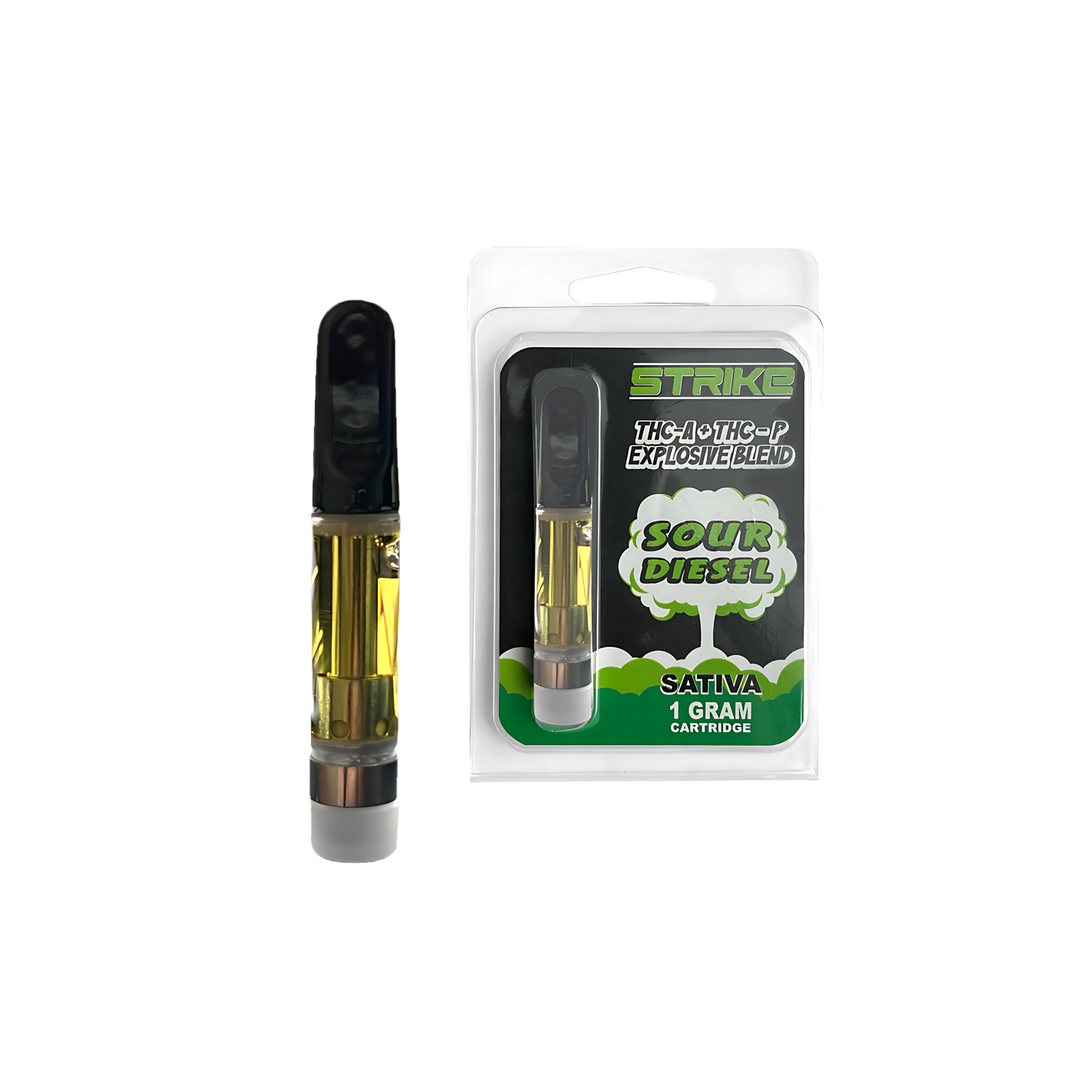 Strike 1g THCA Carts