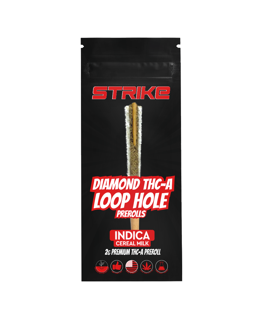 Diamond Loop Hole 2G PREMIUM THCA Preroll