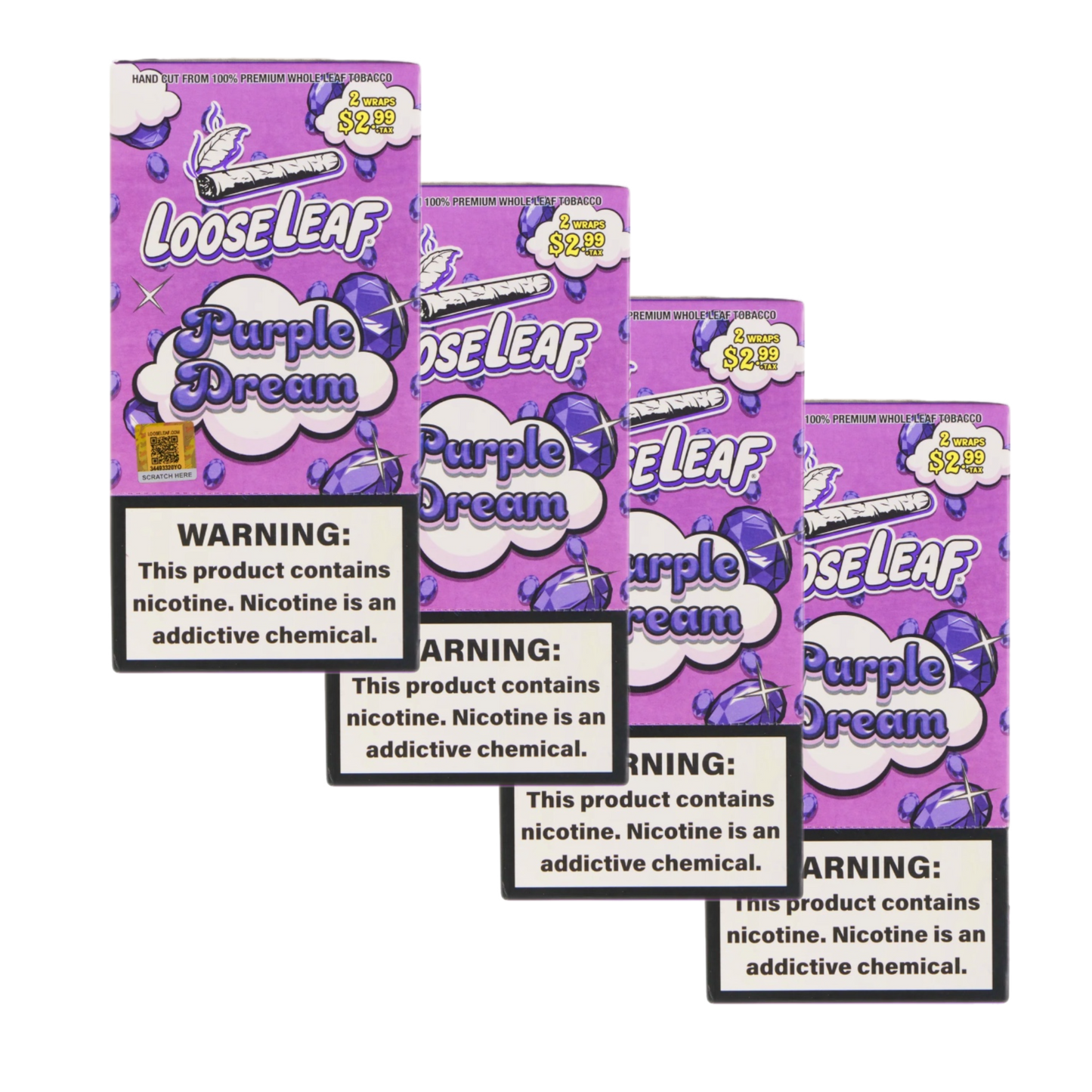 Loose Leaf 2-Pack / Bundle of 8 Wraps
