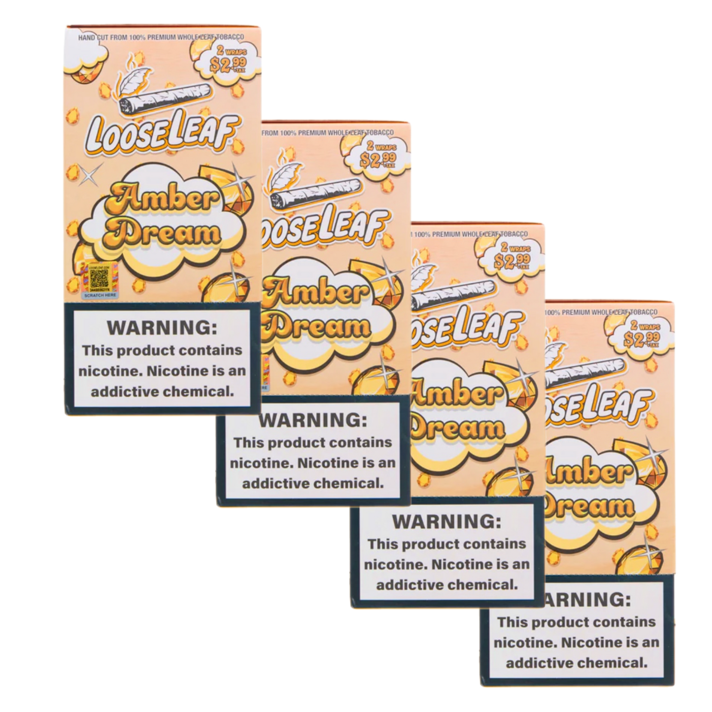 Loose Leaf 2-Pack / Bundle of 8 Wraps