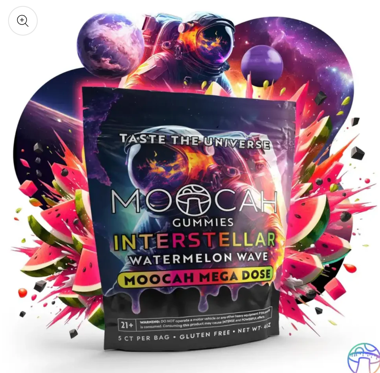 Moocah Mega Dose Mushroom Gummies