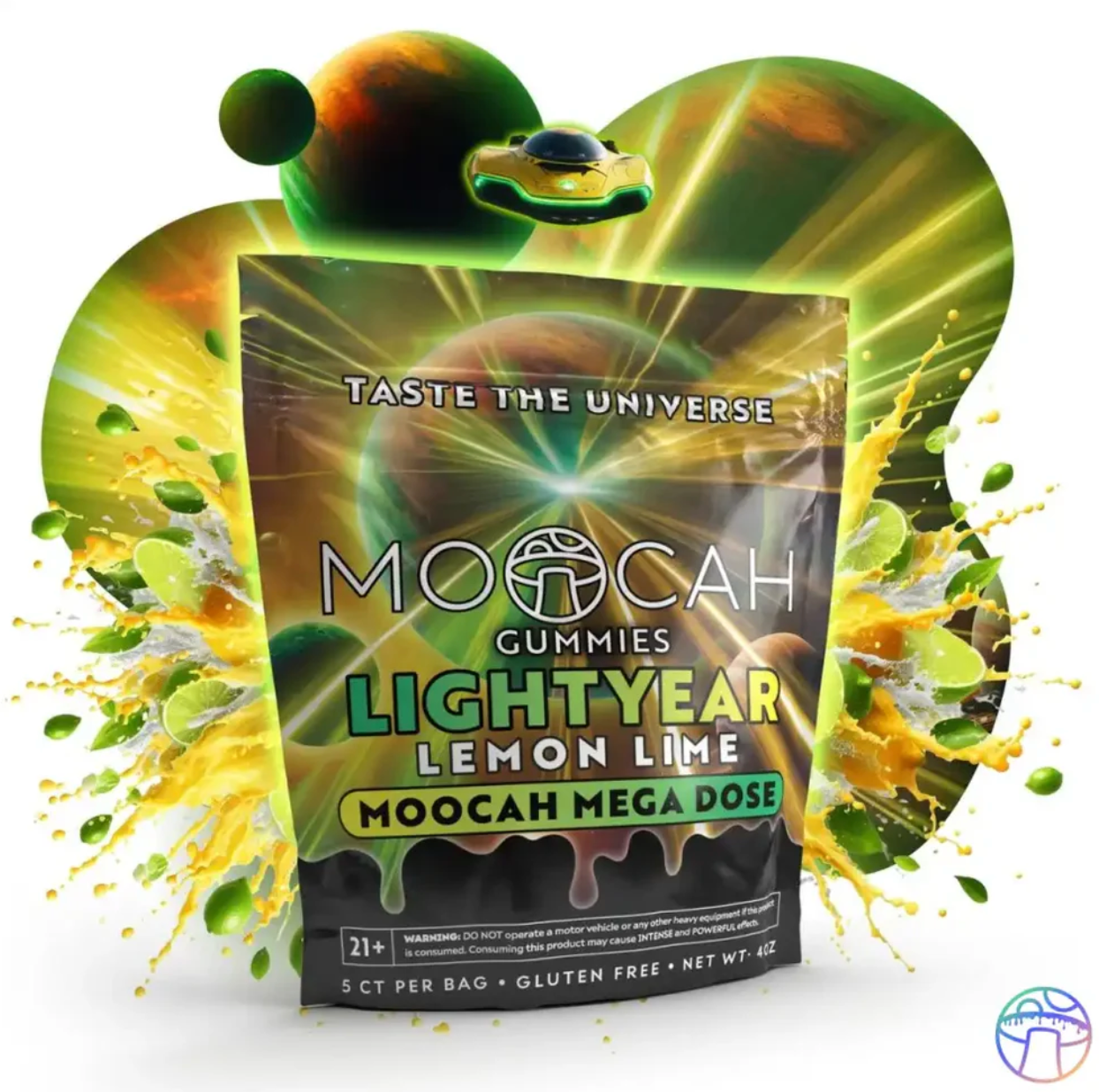 Moocah Mega Dose Mushroom Gummies
