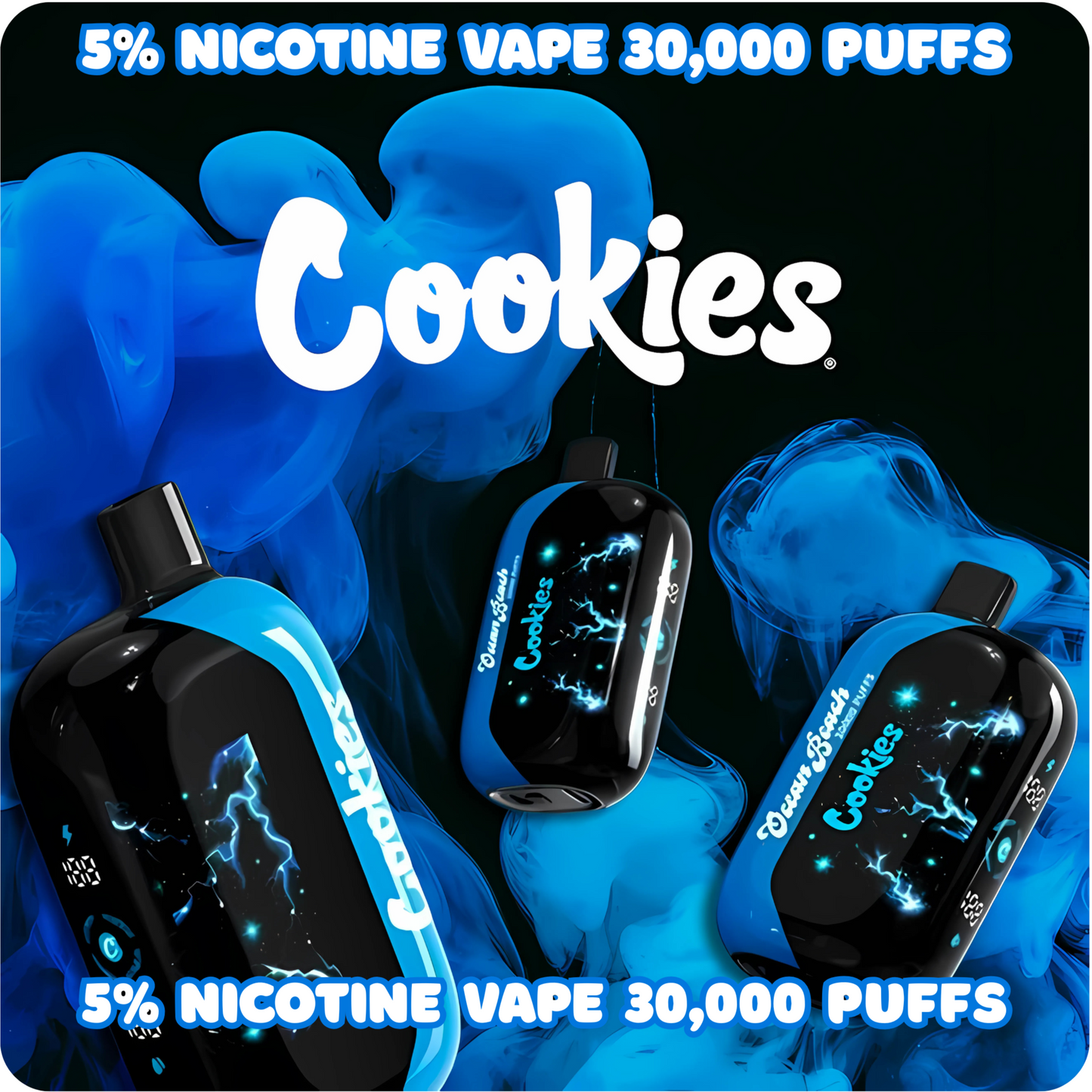 Cookies Nicotine Vape 30,000 Puffs