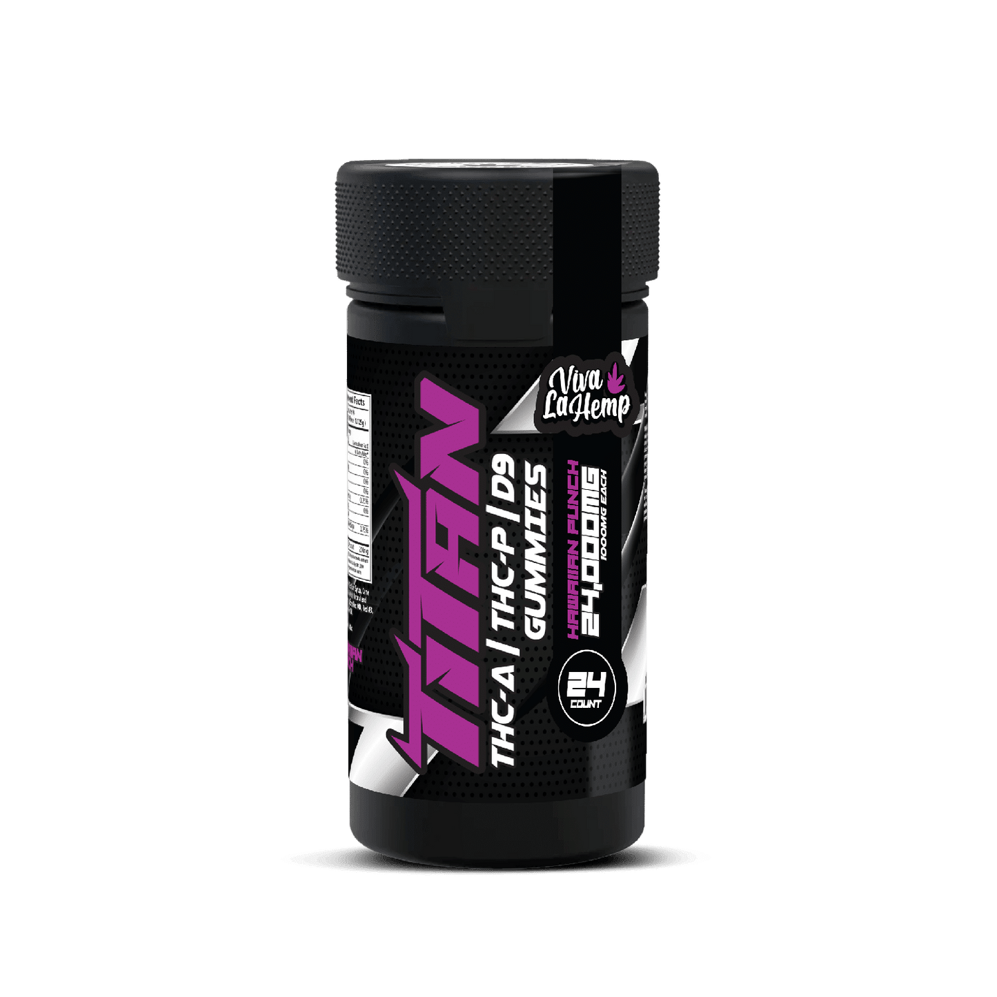 Titan Viva La Hemp 24,000mg / 1,000mg gummy 24ct