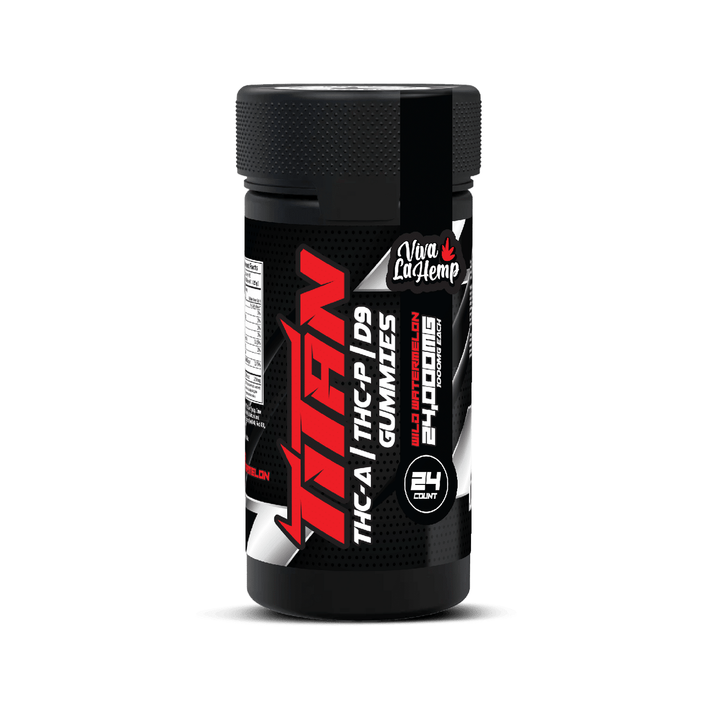 Titan Viva La Hemp 24,000mg / 1,000mg gummy 24ct