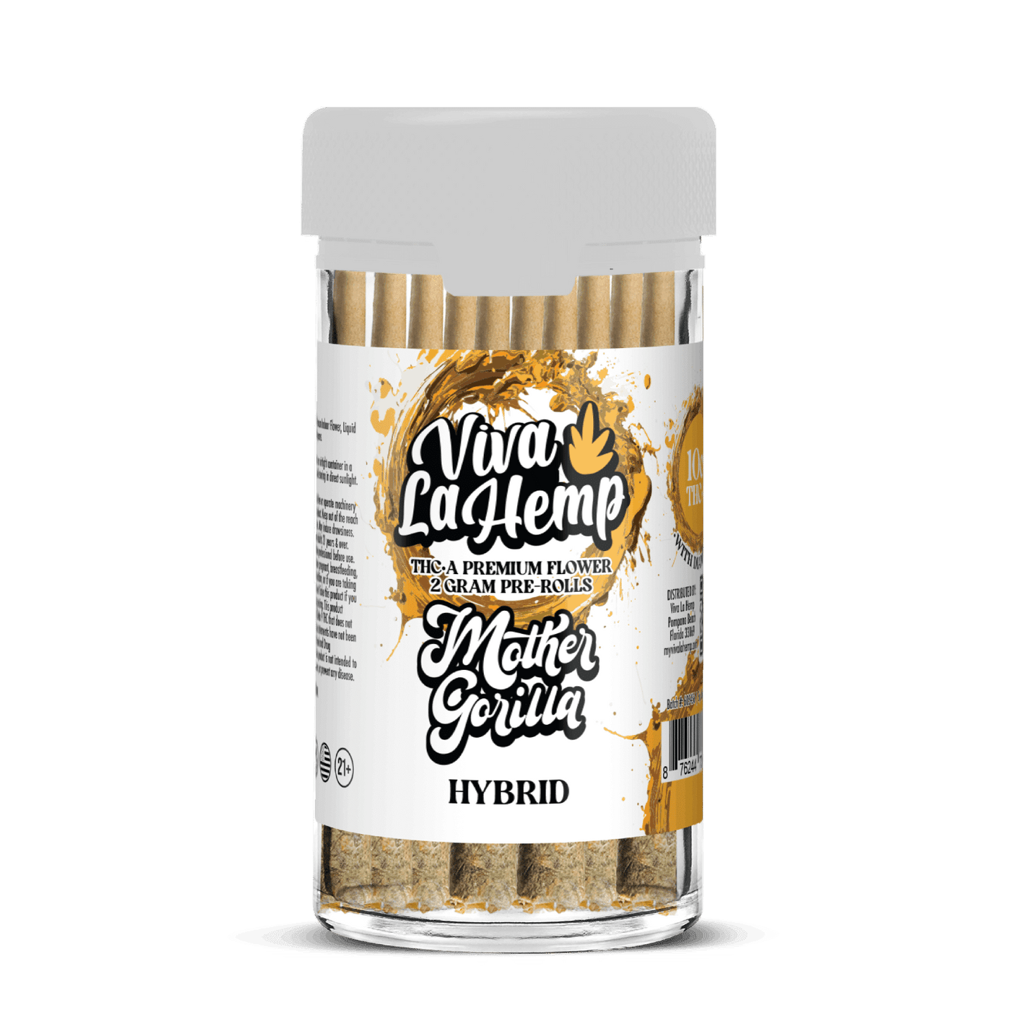THC-A Snow Cone 10 Ct Jars- Viva La Hemp