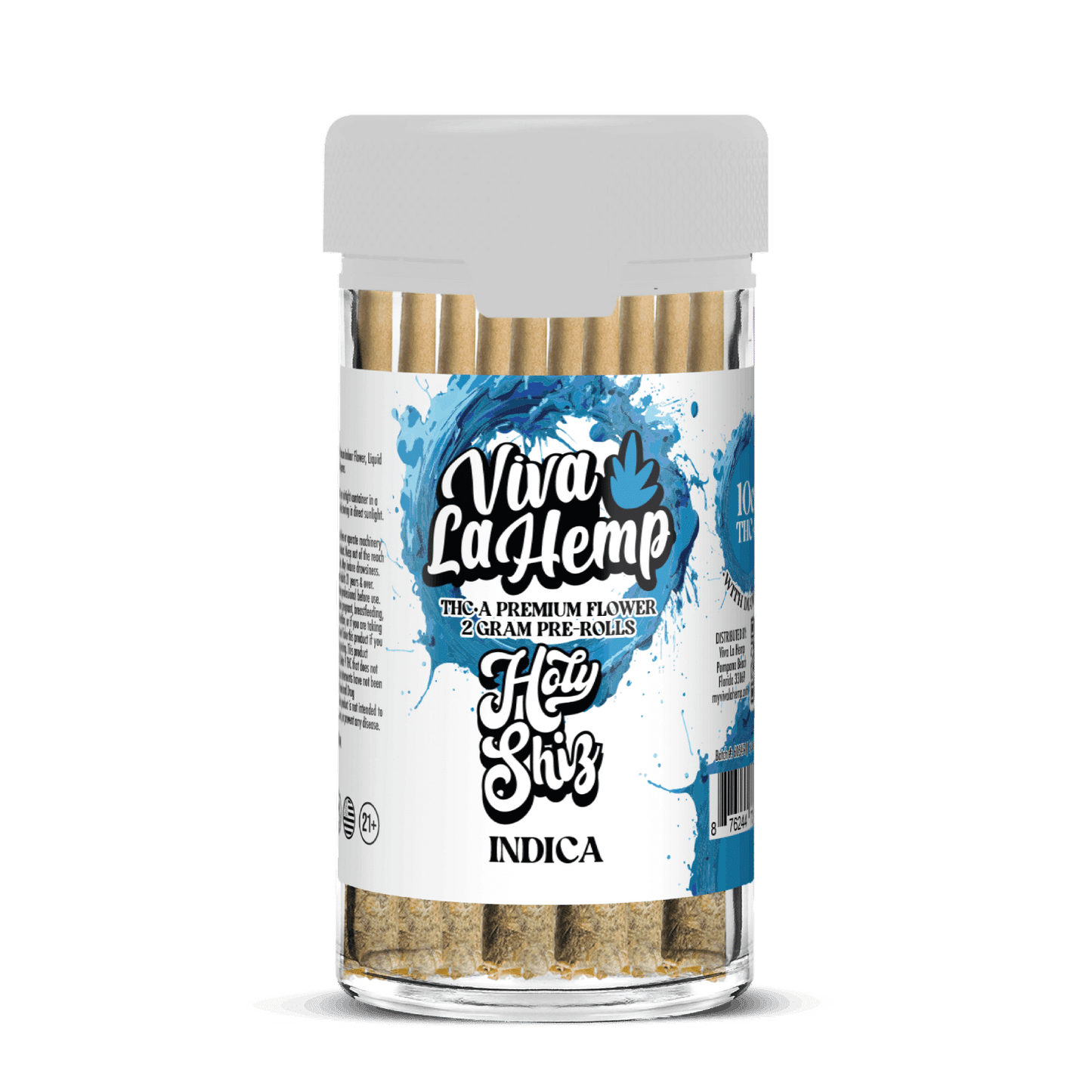 THC-A Snow Cone 10 Ct Jars- Viva La Hemp