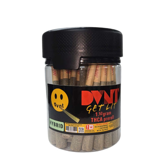 DVNT 50 Count Jar 1.5g Pre-Rolls