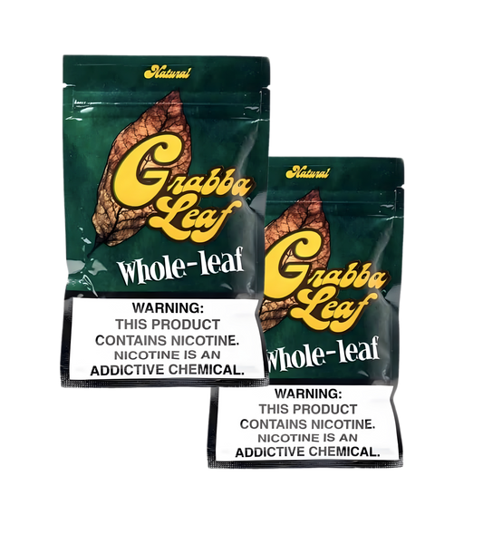 Grabba Leaf Whole Leaf 2 Pack Bundle