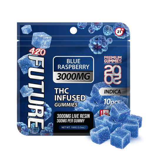 420Future Live Resin Infused Gummies- 10ct / 3000mg