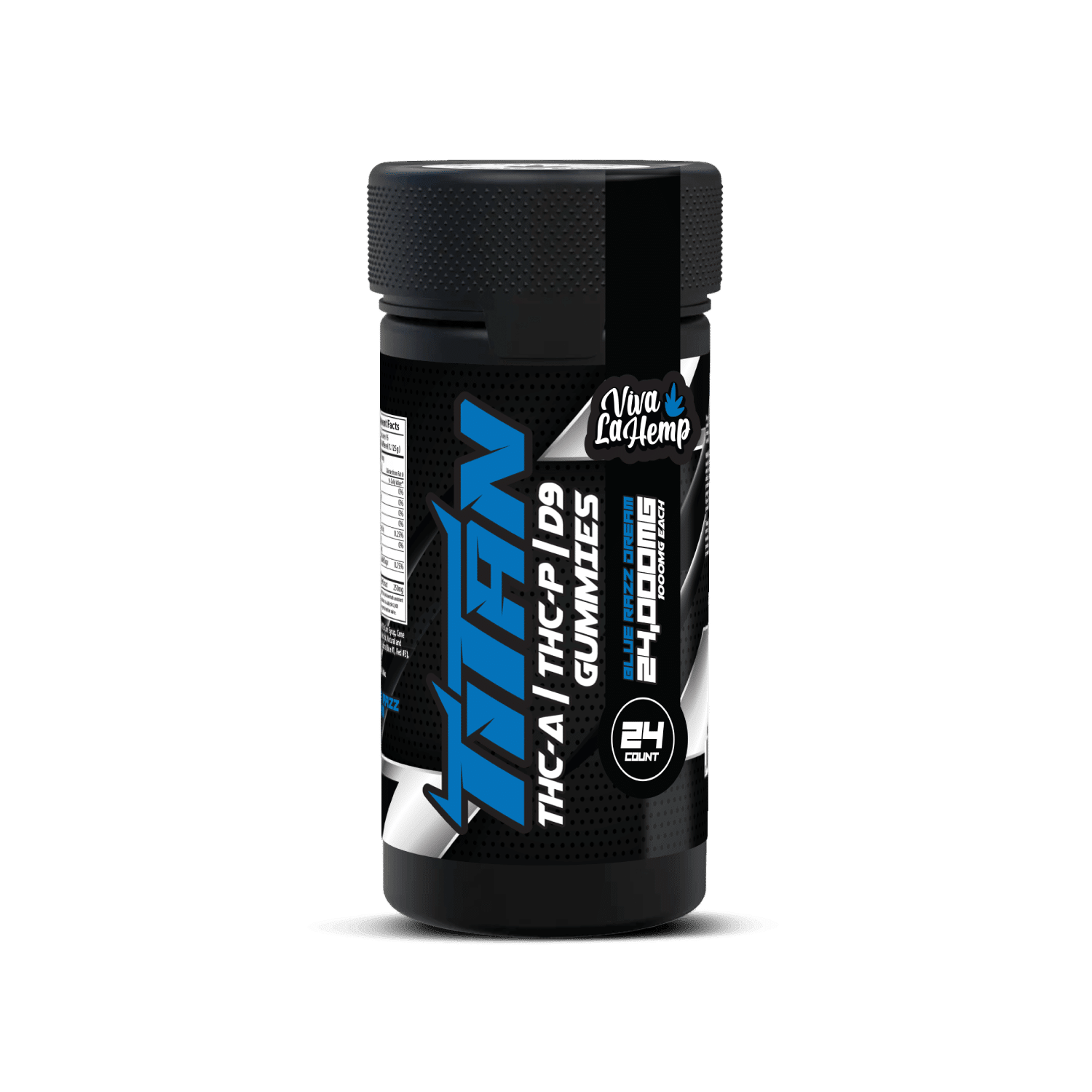 Titan Viva La Hemp 24,000mg / 1,000mg gummy 24ct