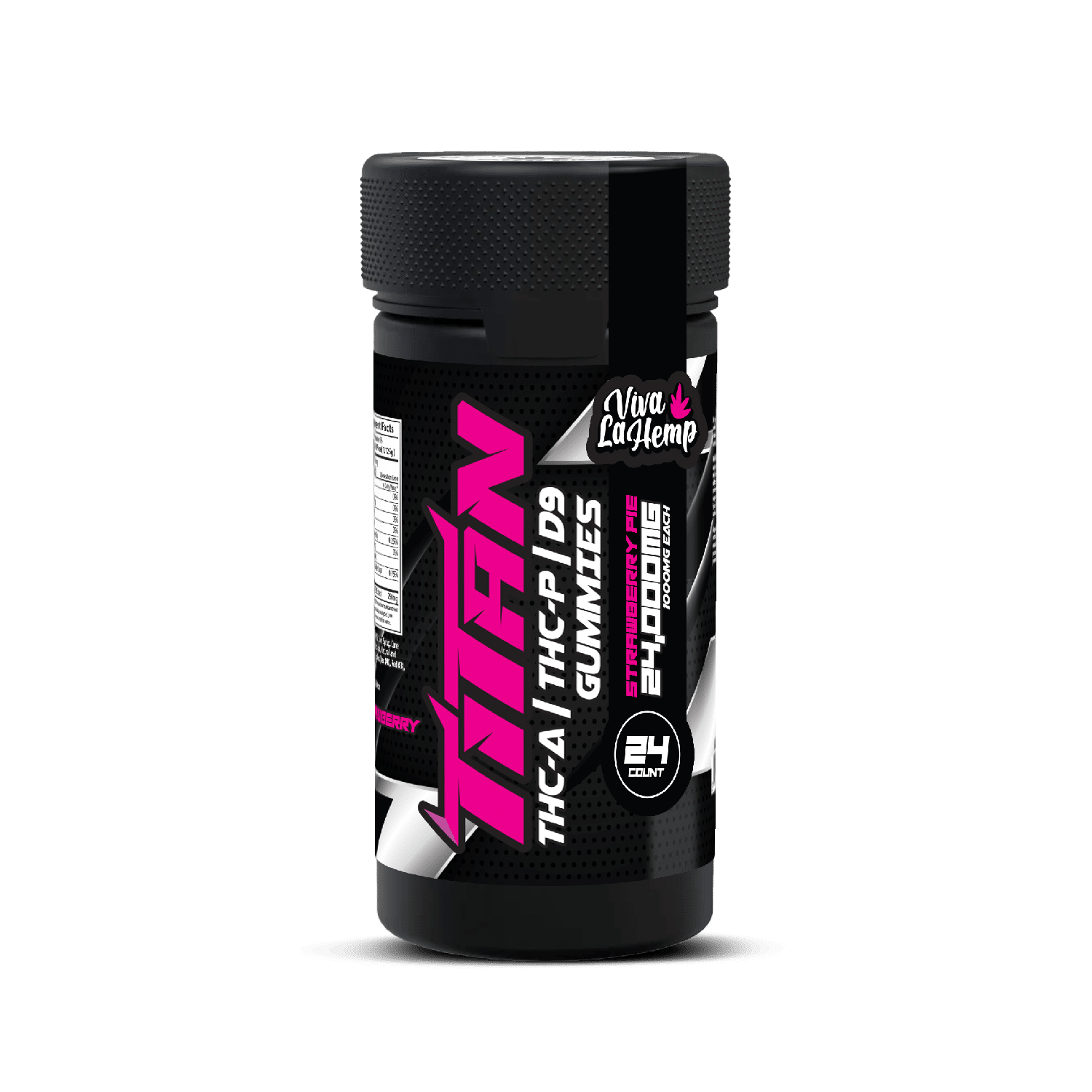Titan Viva La Hemp 24,000mg / 1,000mg gummy 24ct