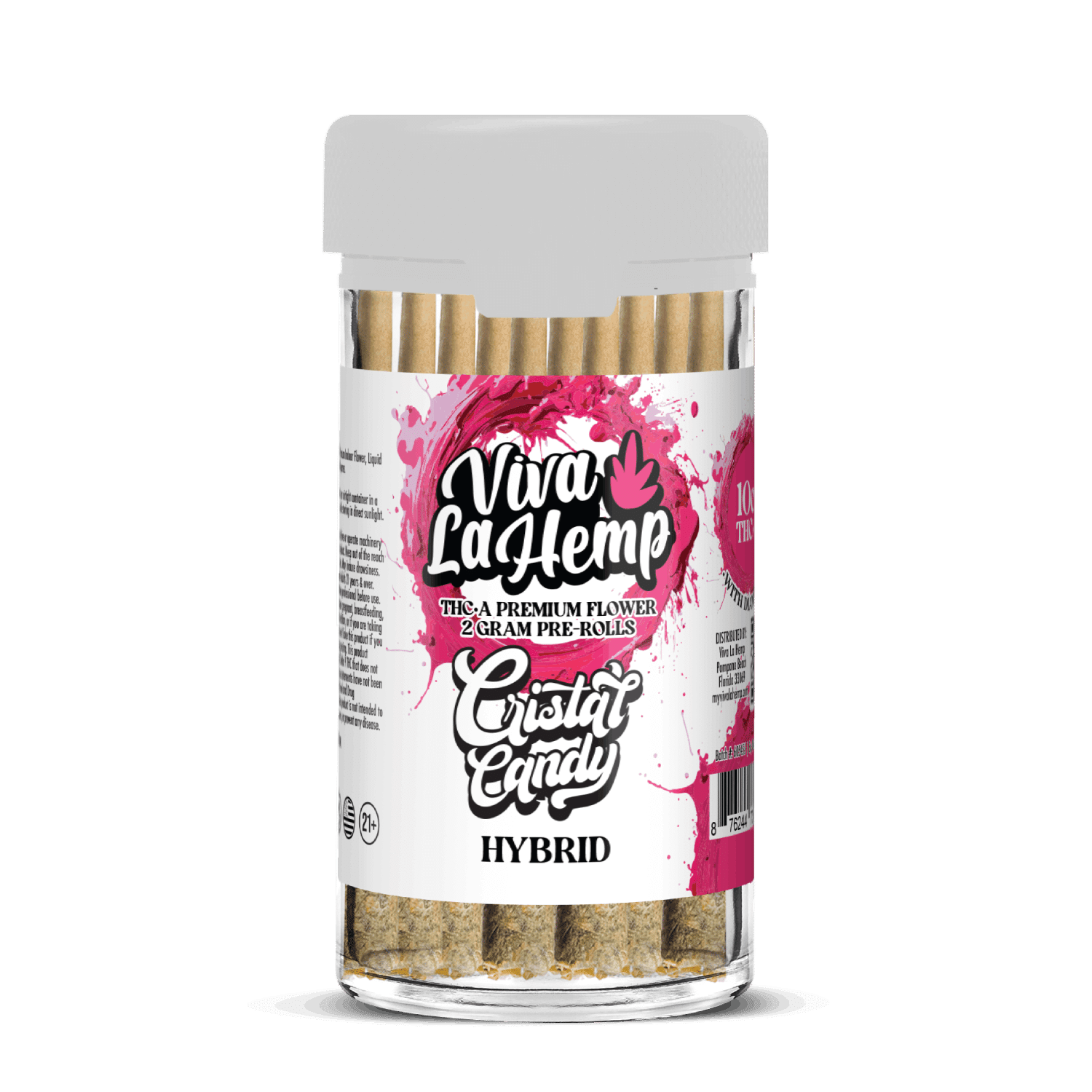 THC-A Snow Cone 10 Ct Jars- Viva La Hemp