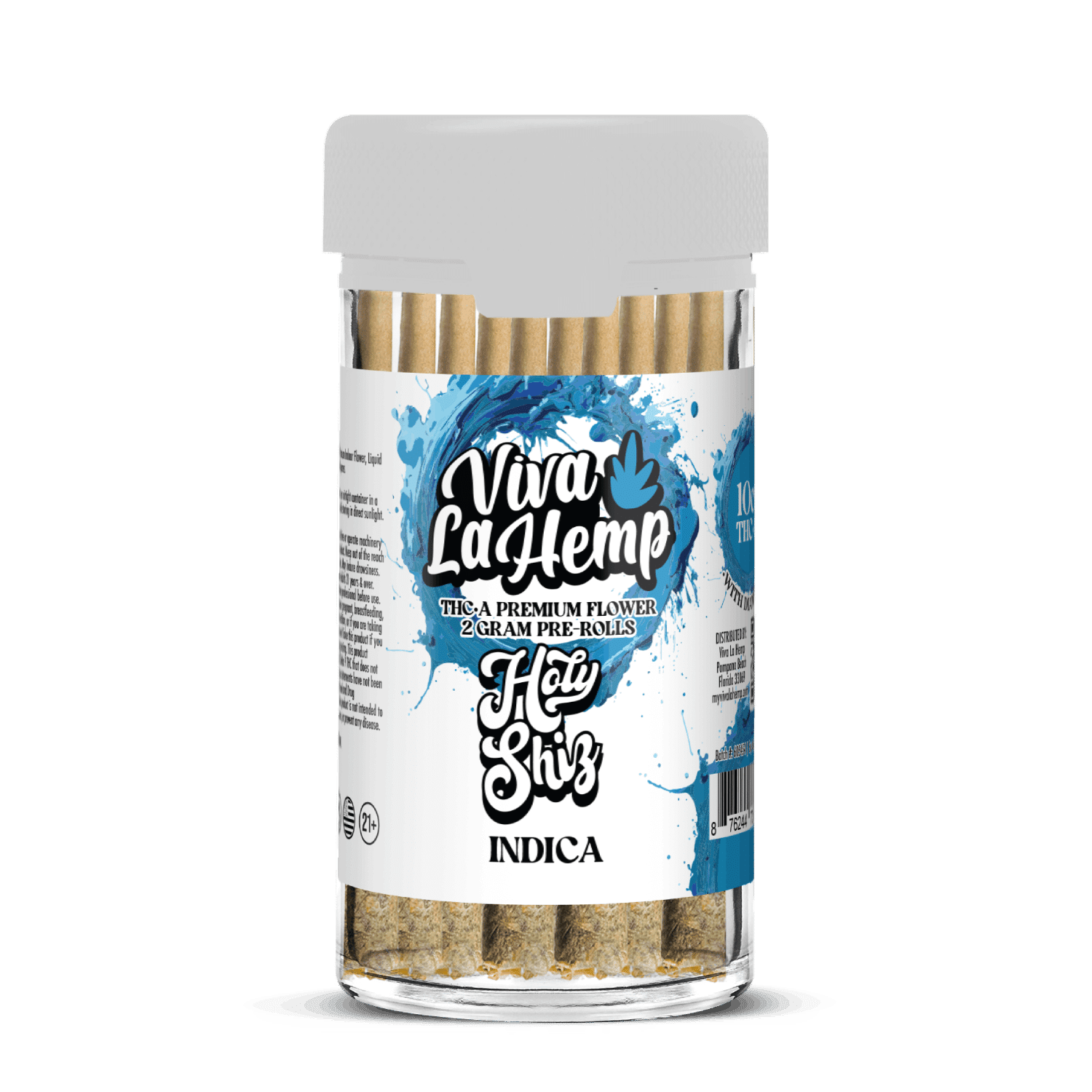 THC-A Snow Cone 10 Ct Jars- Viva La Hemp