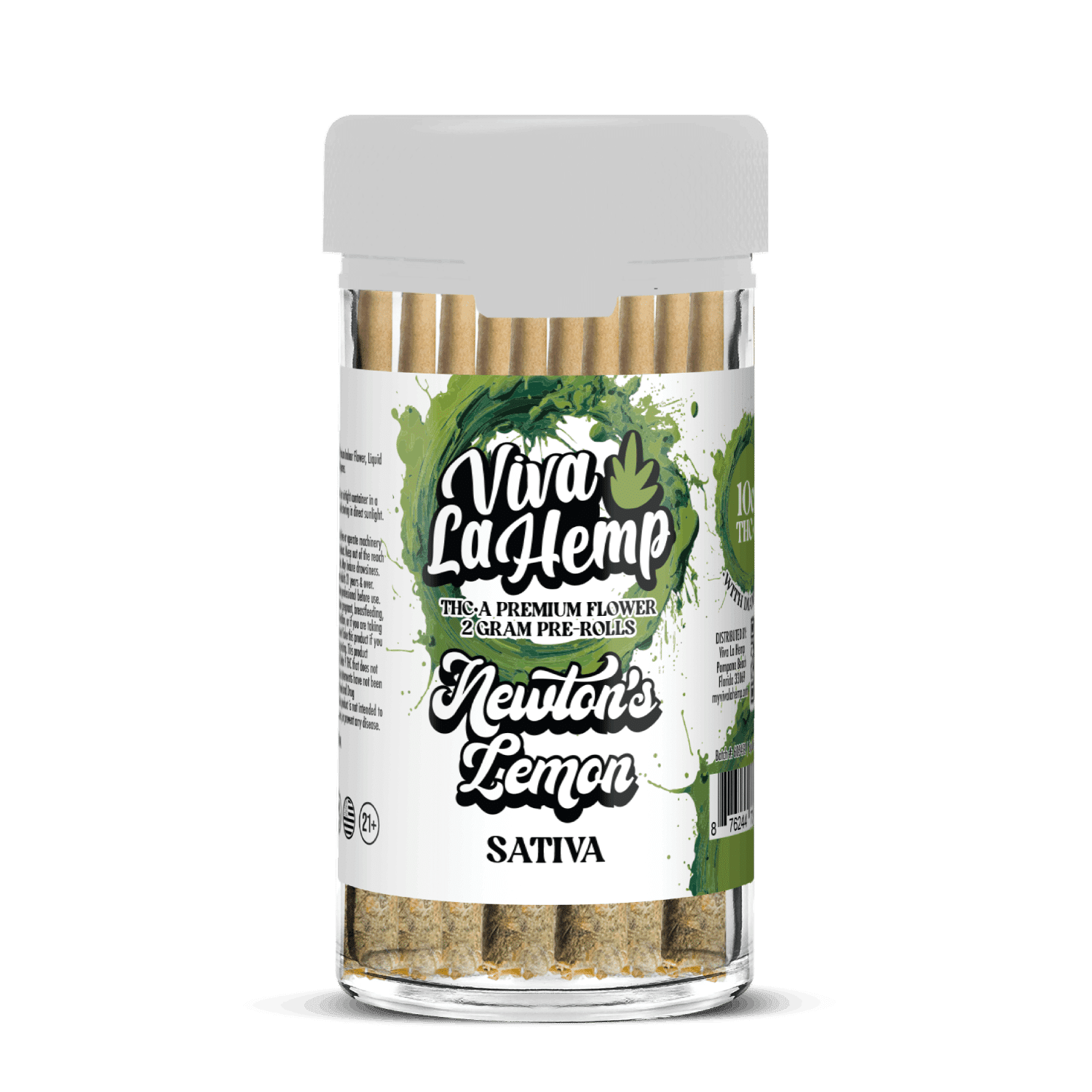 THC-A Snow Cone 10 Ct Jars- Viva La Hemp